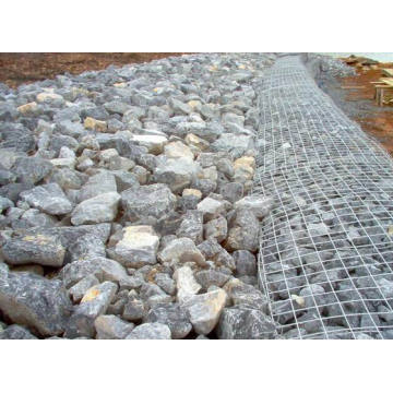 Galvanized River Bank protege Gabion Basket / Gabion Box